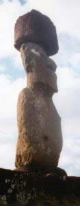 Some Moai still preserve they eye colors