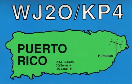 QSL Card front
