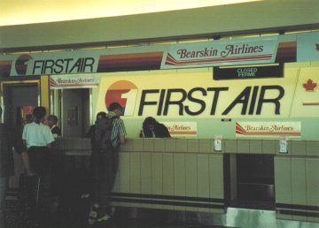 First Air terminal in Ottawa Canada