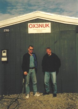 Finn Jakobsen, OX3JX with Dana
