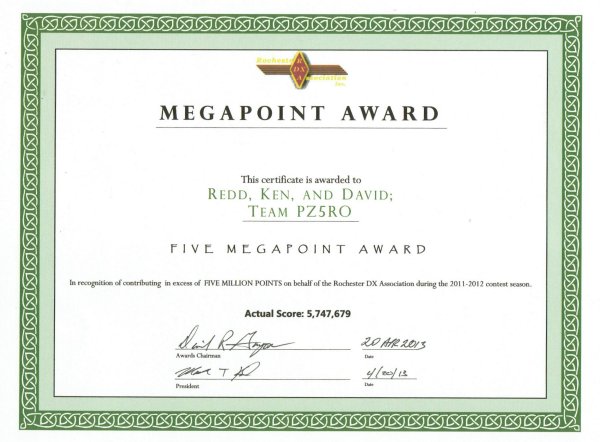 Megapoint Award
