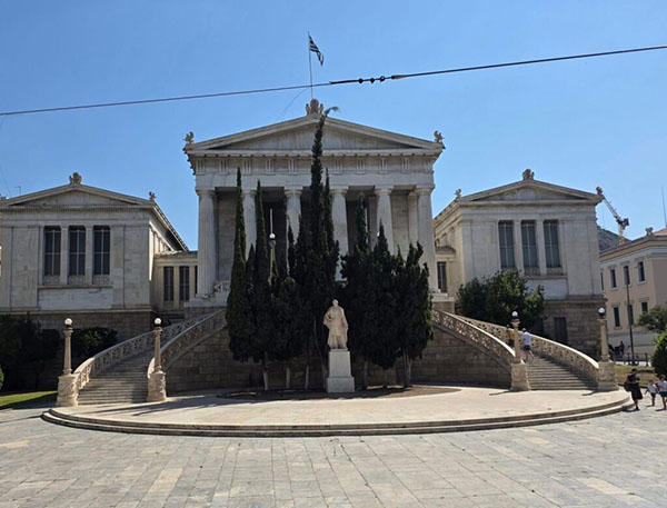 The old parliament of the Greeks