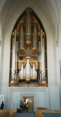 Klais organ in Hallgrimskirkja church