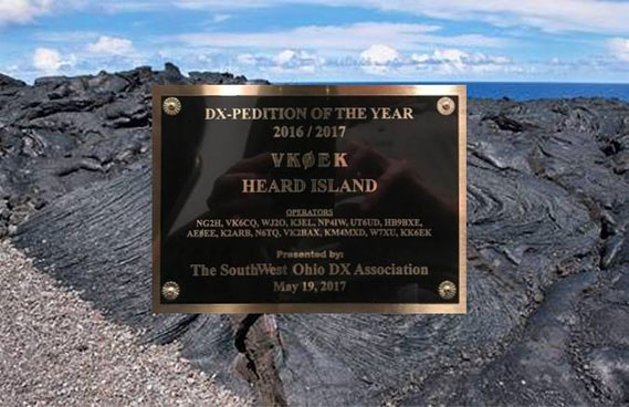 VK0EK DXPedition of the Year