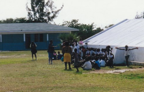 School day in Northern Caicos